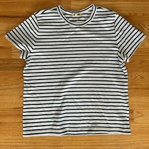 Madewell Short Sleeve Striped Tshirt